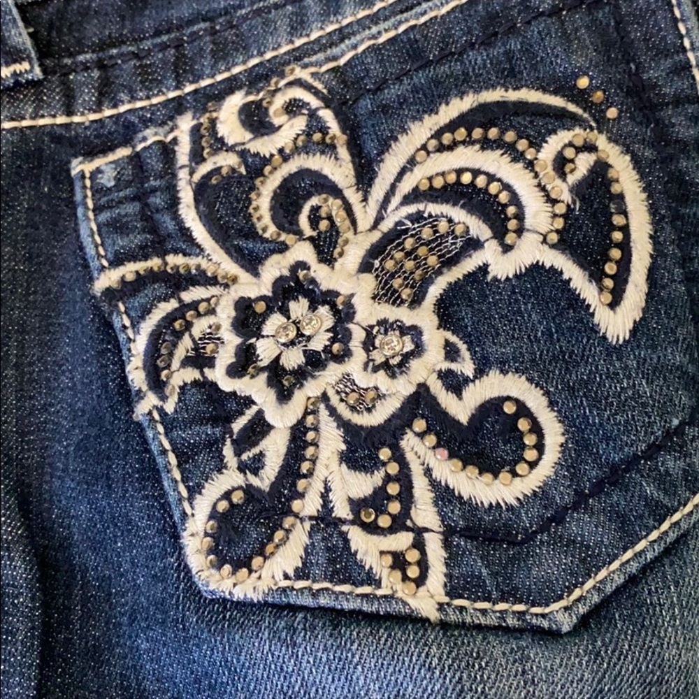 Miss me jeans Fleur size 28 JO5033A Boot